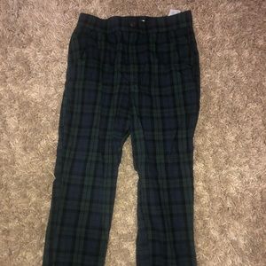 plaid pants